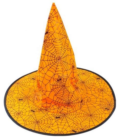 Orange witch hat